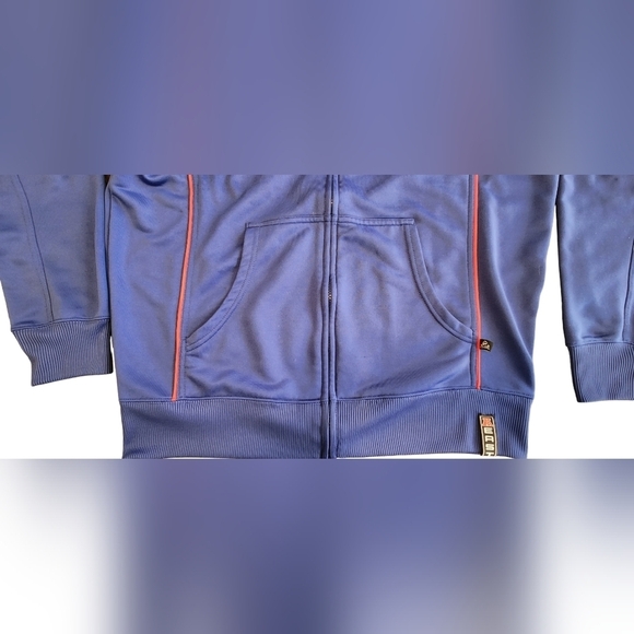 Vintage Buffalo Bills Warmup Jacket Blue And Red NFL Team Apparel Men's Size Lg - Picture 2 of 11